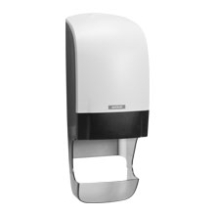Katrin Toilet Roll Dispenser c/w core catcher WHITE