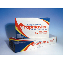 Wrapmaster Baking Parchment 18'x50m Pk3 21C32 Wrapmaster Baking Parchment 18'x50m Pk3 21C32