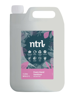 Jangro ntrl Foam Hand Sanitiser 5ltr Jangro ntrl Foam Hand Sanitiser 5ltr