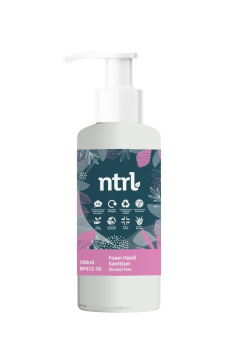 Jangro ntrl Foam Hand Sanitiser 500ml Jangro ntrl Foam Hand Sanitiser 500ml
