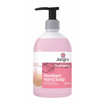 Jangro Pearlised Hand Soap Pink 500ml PUMP
