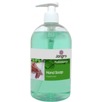 Jangro Unperfumed Soap 500ml Jangro Unperfumed Soap 500ml