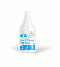 Spray Bottle for Glass & Stainless Steel Cleaner Sachets Spray Bottle for Glass & Stainless Steel Cleaner Sachets