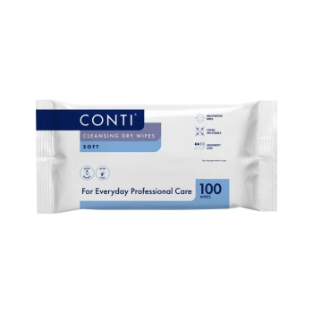 Conti Soft Patient Care Wipe pk100 BLUE Conti Soft Patient Care Wipe pk100 BLUE