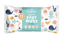 Baby Wipes Everfresh 12x72pk Sensitive Baby Wipes Everfresh 12x72pk Sensitive