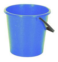 Bucket Round 2 gal BLUE 3302B