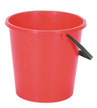Bucket Round 2 gal RED 3302R