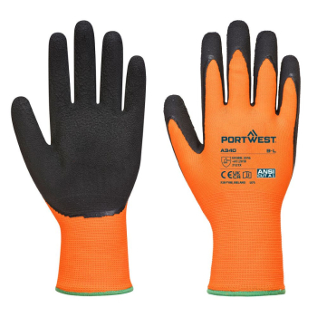 Hi-Vis Grip Glove Latex Orange/Black Size 10 Hi-Vis Grip Glove Latex Orange/Black Size 10