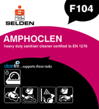 Sel F104 Amphoclen S Food Safe Cleaner 5ltr