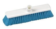 Brush Head Plastic BLUE STIFF